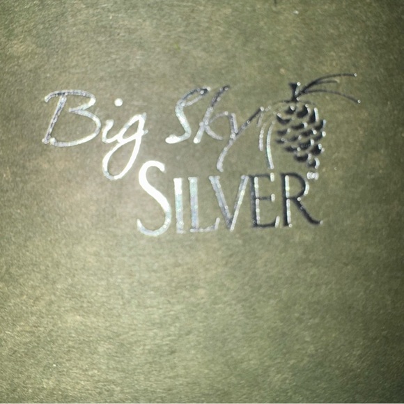 Big Sky Silver Turquoise & Wood Necklace 18”-21” - Picture 8 of 8